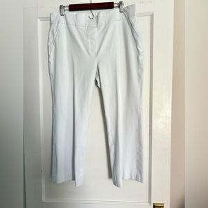 SPANX Crisp White Ankle Pants